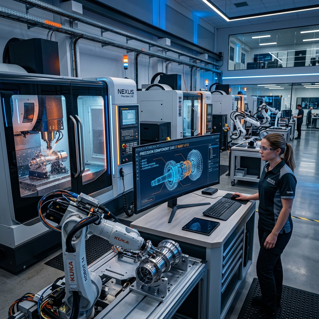 Precision mold engineering lab at Rain Drop Design & Development – Bengaluru, India